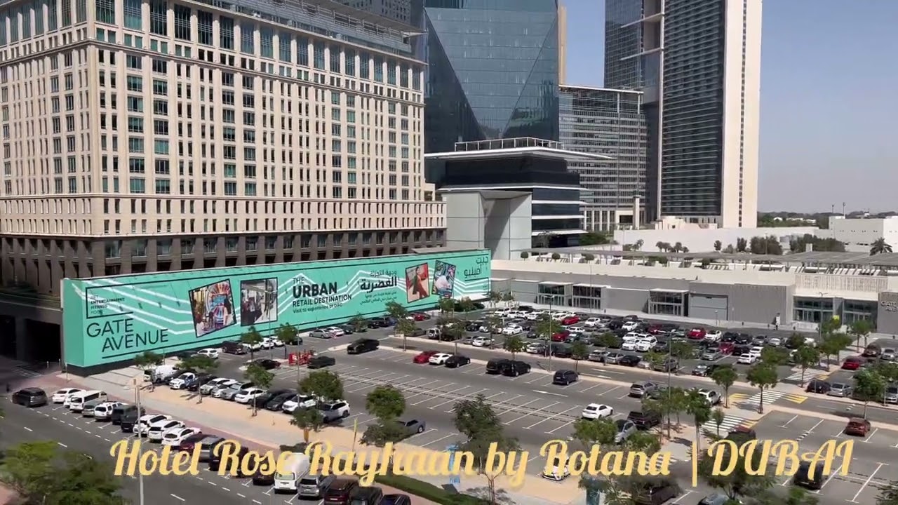 Rose Rayhaan by Rotana Dubai | World second Tallest Hotel | Dubai Downtown Best Hotels