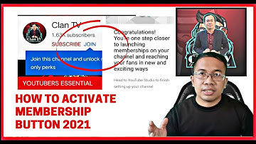 How to Setup Channel Membership Button  Step by step