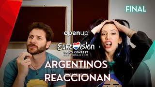 Argentinians REACT TO Eurovision 2021 #2: Jury and Public Vote