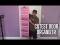 I Found So Much Extra Storage! | Over Door Organizer Review