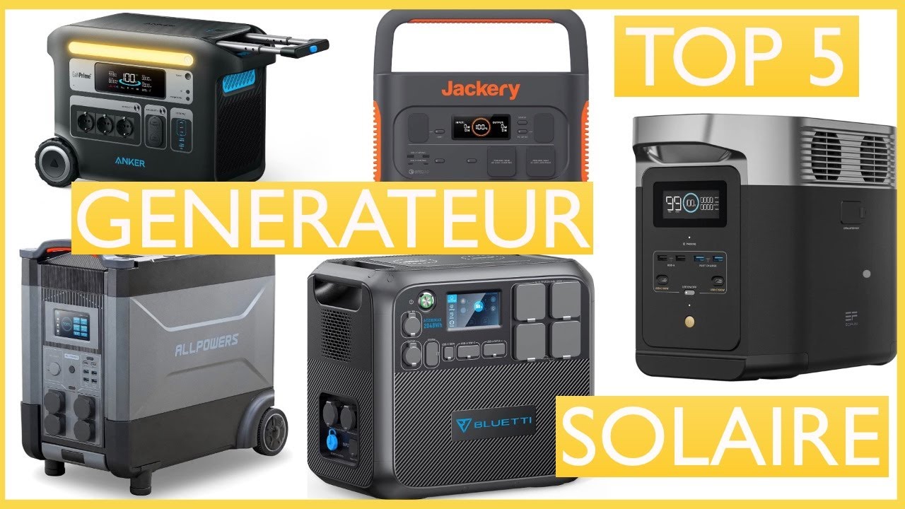 Peur de la panne de courant ? Les générateurs électriques et panneaux  solaires sont à prix cassés: Ecoflow, Bluetti, Anker, Jackery, etc.  #PRIMEDAYS - Maison et Domotique