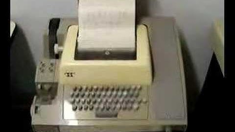 PDP-11/40 Computer and ASR-33 Teletype