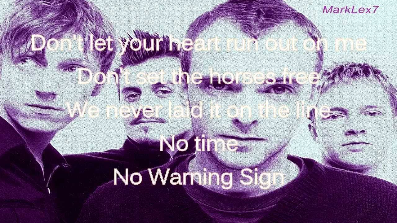 Travis warning sign (lyrics) YouTube