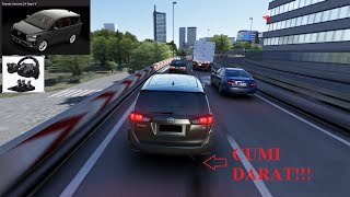 INNOVA REBORN V DIESEL NGEBLONG DI JALAN TOL