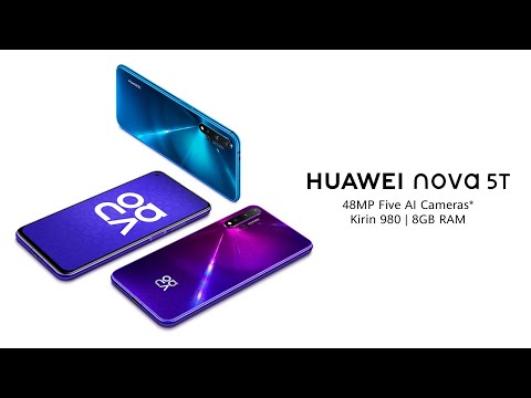 The new HUAWEI nova 5T | 48MP 5 AI Cameras