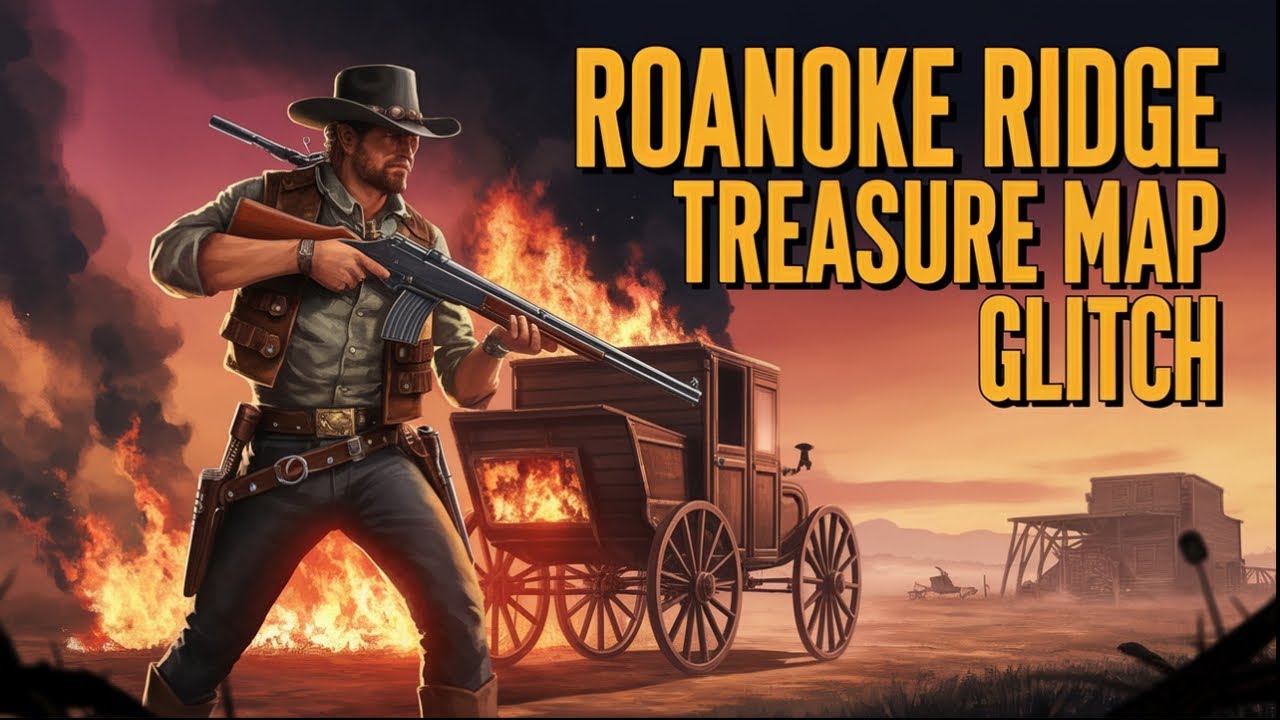 RDR2 Online Roanoke Ridge Treasure Map Glitch - YouTube