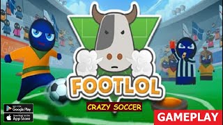 FOOTLOL: CRAZY SOCCER! ACTION FOOTBALL GAME / ANDROID & IOS GAMEPLAY #android #ios #football screenshot 2