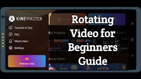 How to rotate video in kinemaster for beginners hindi urdu, 2021 2022 by MyFreeAdvice