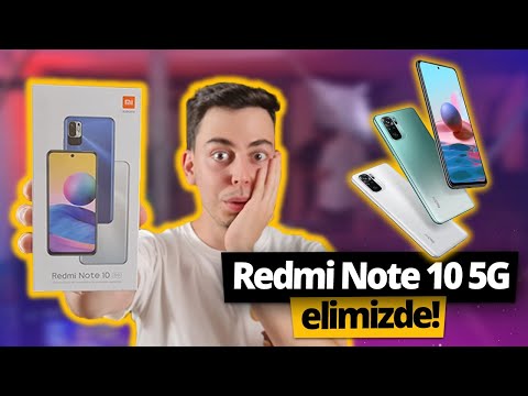 Xiaomi Redmi Note 10 5G elimizde! - Daha mı efsane?