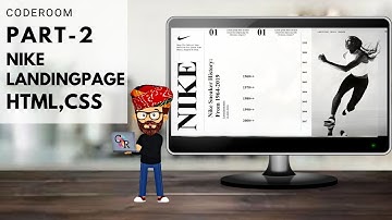 Creating a Landing Page using HTML, CSS with CodeRoom | Part - 2