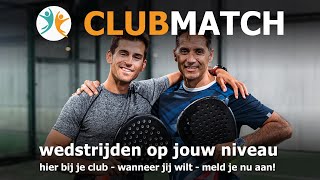 Clubmatch Interne Competitie Voor Padelclubs