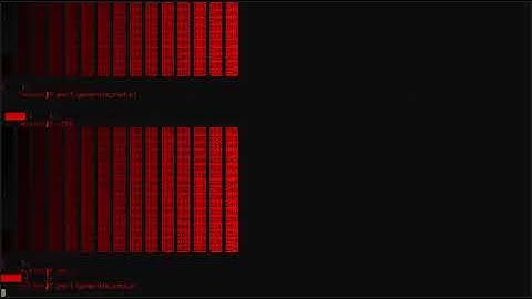 playing with 256 colors in the terminal