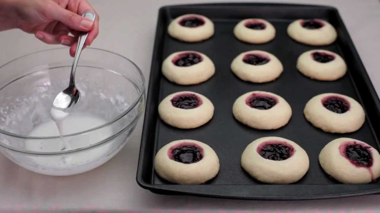 How to Make Raspberry and Almond Shortbread Thumbprints | Cookie Recipe | Allrecipes.com