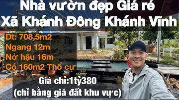 Nhà vườn đẹp giá rẻ Khánh Đông Khánh Vĩnh| Nhà đất Nha Trang Khánh Hòa| Đất xã Khánh Vĩnh