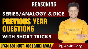 Reasoning PYQ with Short Tricks | SSC CGL, BANKING, RAILWAY | Ankit Garg