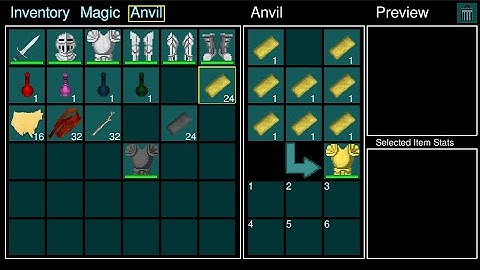 Graphical Inventory in Pygame