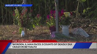 Man charged with DUI in Bethalto wreck that killed three family members