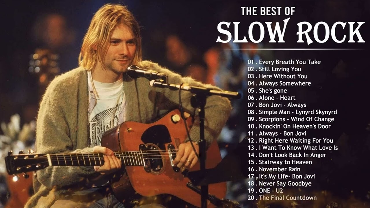 Led Zeppelin, Scorpions, Aerosmith, BonJovi, The Eagles🤘Greatest Hits Slow Rock Ballads 70s 80s 90s