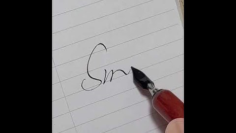 Smith with nip pen *Findtheway writing