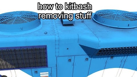 Kitbashing Pt.5: removing stuff off locos