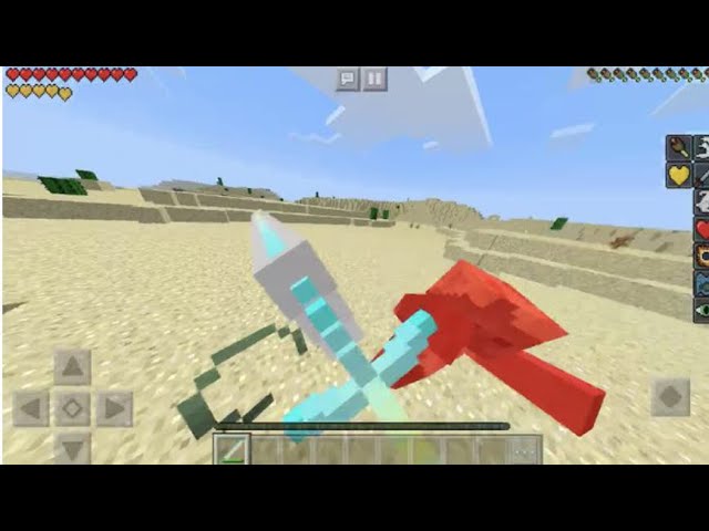 Aaron's Long Sword addon for Minecraft PE 1.7+