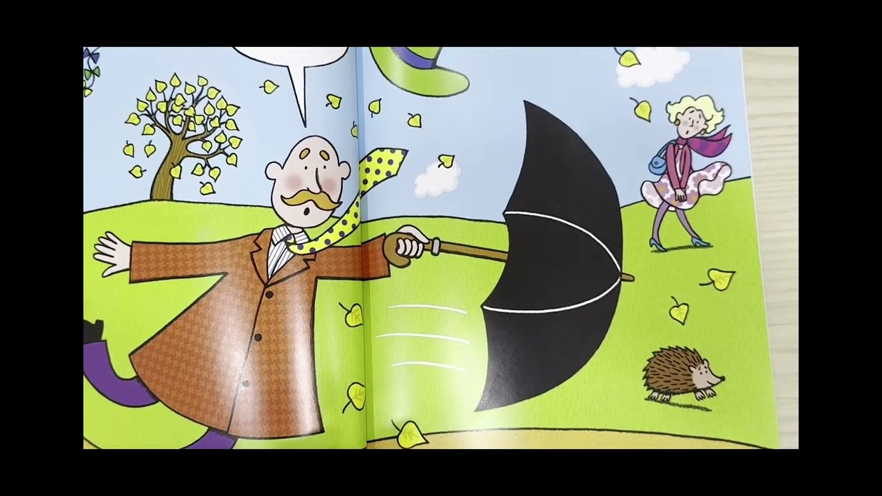 Shark in the park on a windy day! - Read Aloud