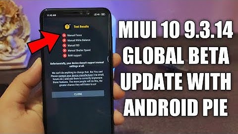 MIUI 10 9.3.14 GLOBAL BETA UPDATE WITH ANDROID PIE | REDMI NOTE 5 PRO | REDMI NOTE 6 PRO | LIVE | MI