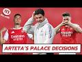 Arsenal Latest News Arteta S Palace Decisions Merino S Injury Comments Guardiola S Exit 