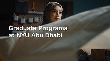 NYUAD Graduate Programs: PhD, MBA, and Master