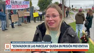 "Estafador de las parcelas" queda en prisión preventiva