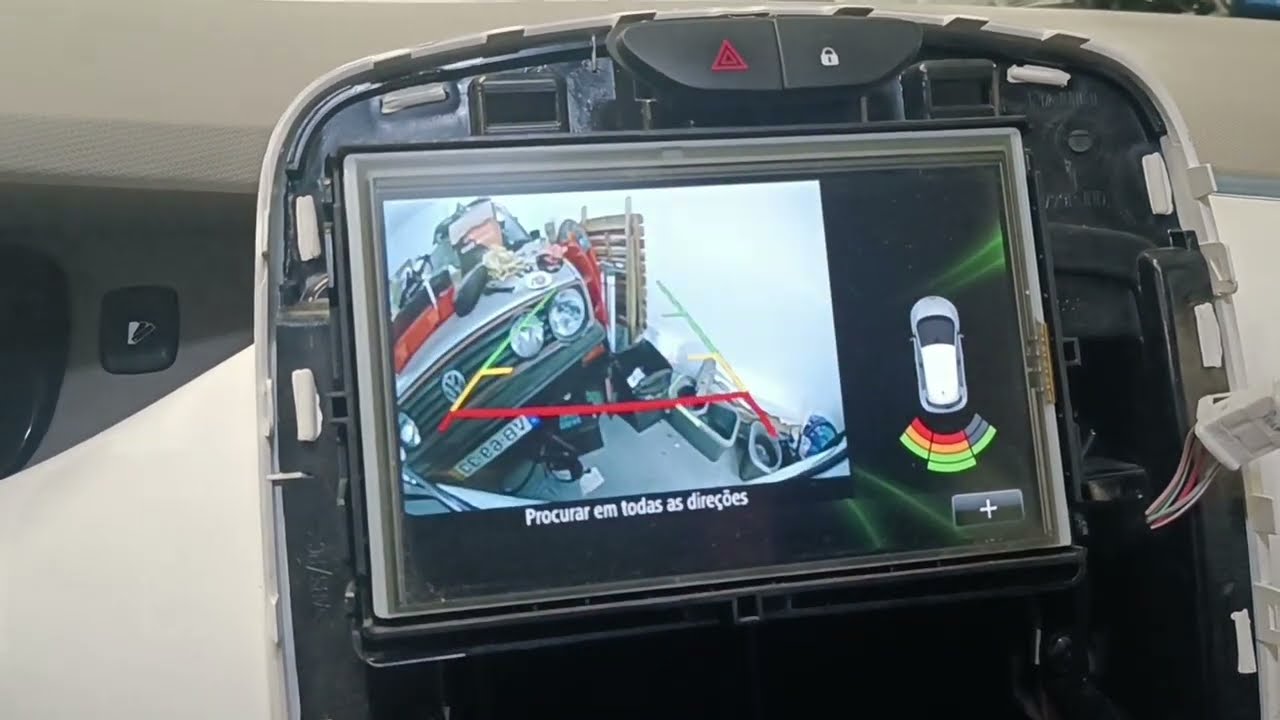 Câmera de Ré Renault Zoe. (Renault Zoe Rear Cam)