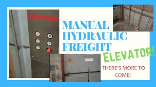 HYDRAULIC FREIGHT ELEVATOR