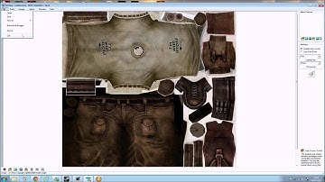 G.E.C.K Tutorial- Oblivion,Fallout 3/NV - Making clothing textures.