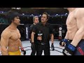 Bruce Lee vs. Skyscraper (EA Sports UFC 3) - Crazy UFC 👊🤪