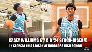 Casey Williams Gearing Up For A Big Senior Year At Norcross High. Interview Highlights From Dta