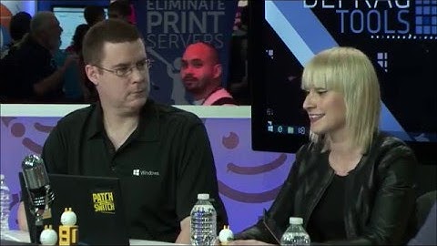 Defrag Tools: Live - TechEd 2014 - Paula Januszkiewicz Part 1