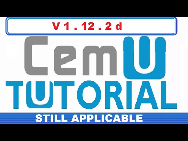 Cemu - Play Wii U Games on PC (+ Wii U USB Helper) - CFWaifu