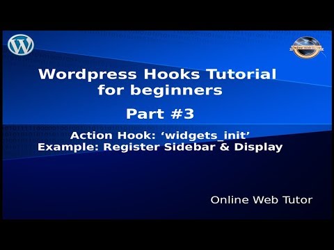 Wordpress Hooks Tutorial for beginners from scratch #3 Action hook 