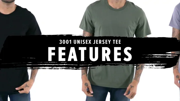 Bella & Canvas 3001 T-Shirt Unisex Short Sleeve