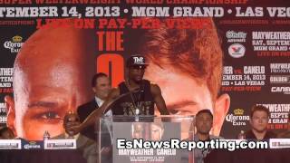 Floyd Mayweather Disses Oscar De La Hoya