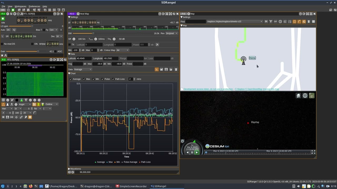 DragonOS FocalX SDRAngel Quick Fix for GPS + Heat Map Setup (RTLSDR)