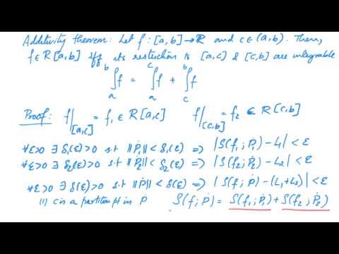 Integration 9: Additivity