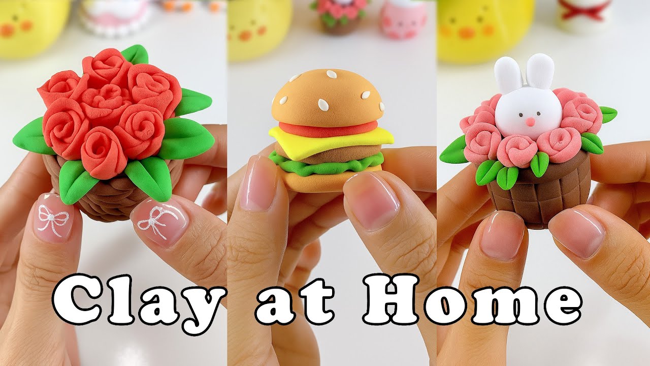 12 Clay Art Ideas | Easy Clay Ideas for Beginners | DIY Clay Crafts