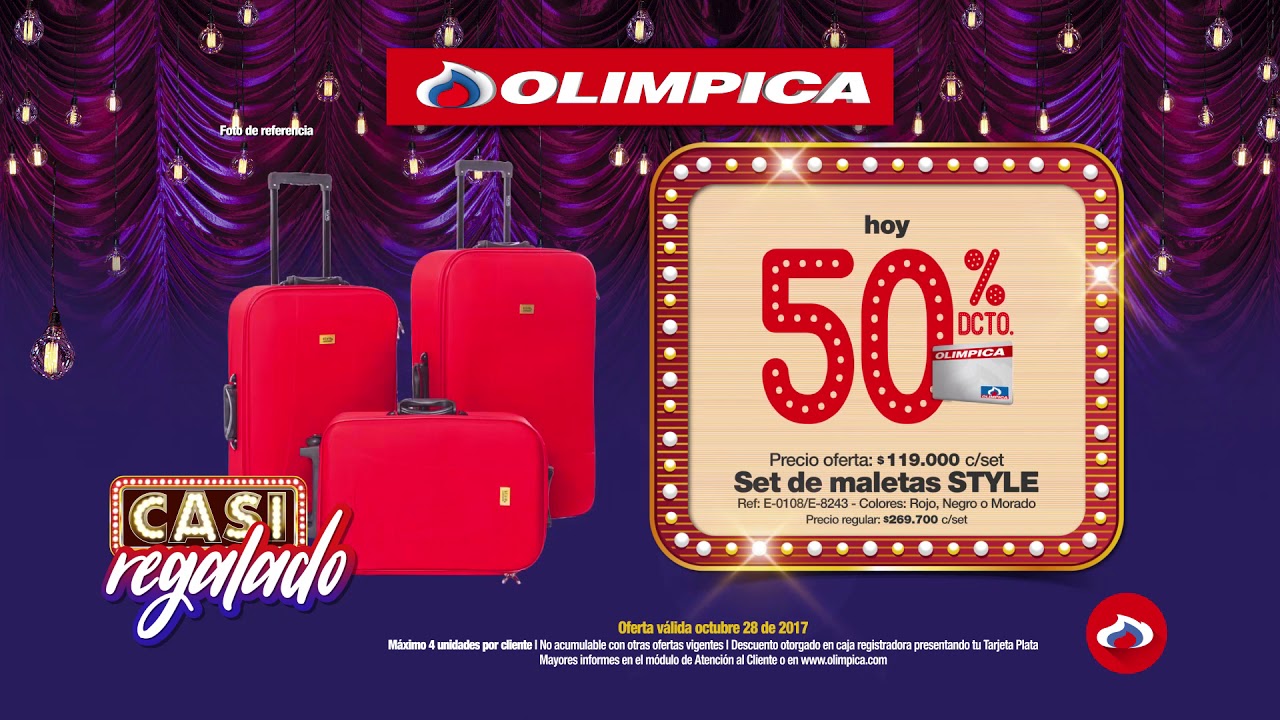 Maleta Olimpica promociones y precios | Ahorra Ya