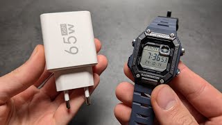 How to Charge Casio WS B1000 Watch