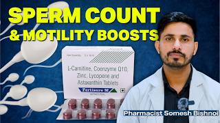 Fertisure M Tablet | Male Fertility, Sperm Count & Motility Booster? Review in Hindi