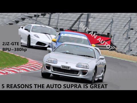 5 Reasons you should buy an AUTOMATIC Toyota Supra