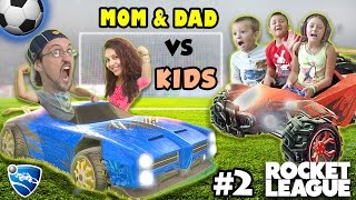 Let's Play Rocket League! PARENTS vs. KIDS - Match #2 (FGTEEV Family Gameplay) screenshot 5