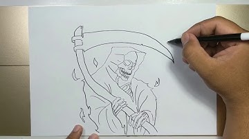How to draw DEMON step by step
