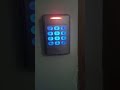 RFID access control #smart_home